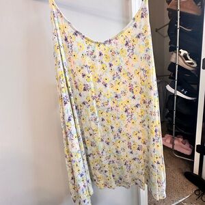 Torrid Sleeveless Camisole in Yellow and Purple